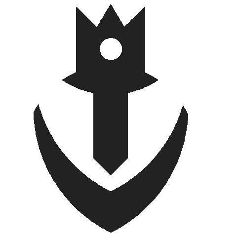 Anchored Kings Screen Printing Sticker