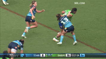 Womens Rugby League Nrl GIF by Canberra Raiders