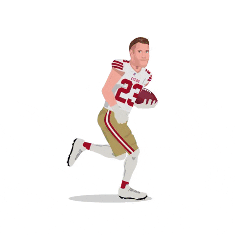 San Francisco 49Ers Running GIF by SportsManias