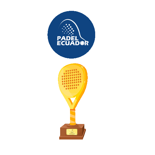 Trophy Sticker by PadelEcuador