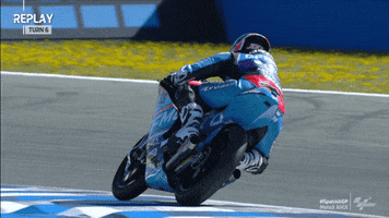 Pushing Motorcycle Racing GIF by MotoGP™