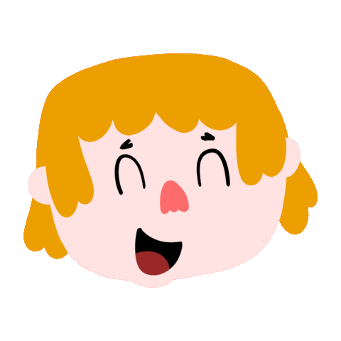 Happy Girl Sticker