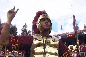 Marching Band Football GIF by USC Trojans