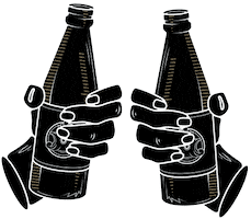 metabrewsociety beer cheers nft community Sticker