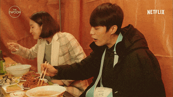 Korean Drama Eating GIF by The Swoon