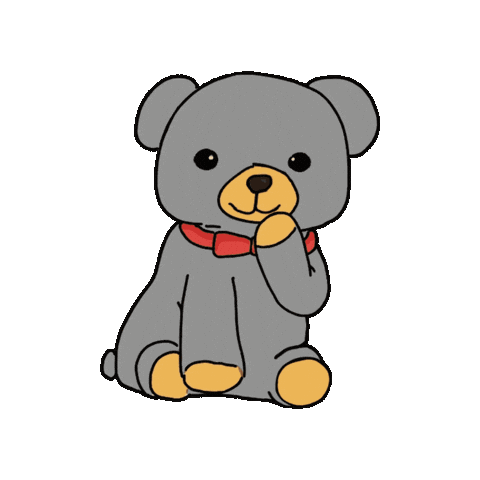 Bear Smiling Sticker