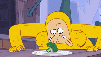 Vegetables Stinks GIF by The Unstoppable Yellow Yeti