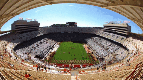  timelapse texas college football stadium cfb GIF