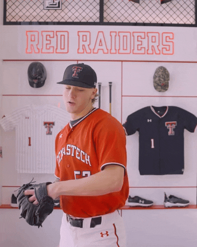 Josh Sanders GIF by Texas Tech Baseball