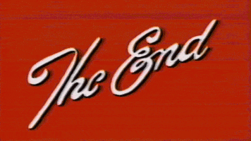 the end vhs GIF