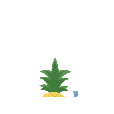 Pineapple Scuba Sticker by Travelinsightpedia
