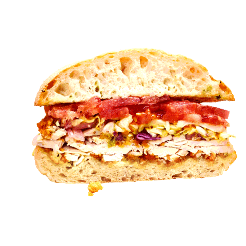 Chicken Sandwich Sticker by Mendocino Farms