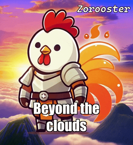 Golden Light Cloud GIF by Zorooster