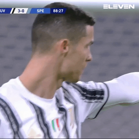 Ronaldo Juventus GIF by ElevenSportsBE