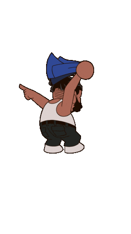 Turnt Up Ed Edd N Eddy Sticker