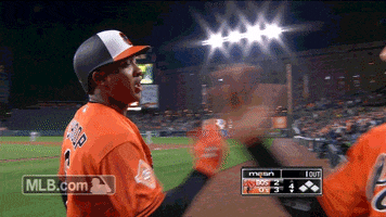 Celebrate Baltimore Orioles GIF by MLB
