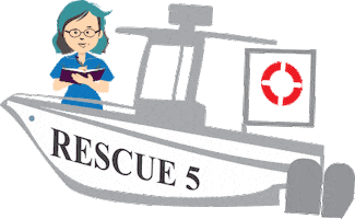 Boat Rescue Sticker by Eckerd College