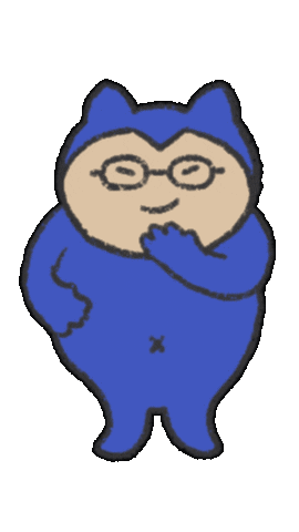 Meganeneko Sticker