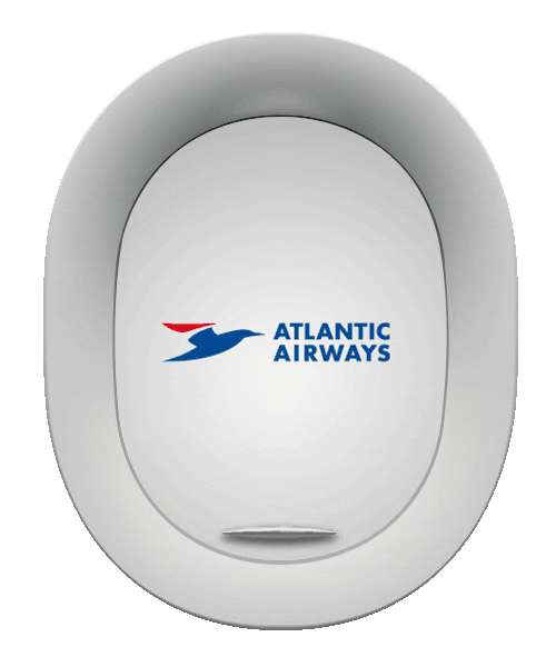 Faroe Islands Airplane Sticker by Atlantic Airways