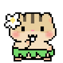 Hamster Hawaii Sticker