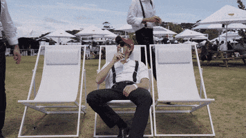 GolfBarons relaxing swagger mates funny golf GIF