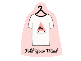 Fold Your Mind Sticker