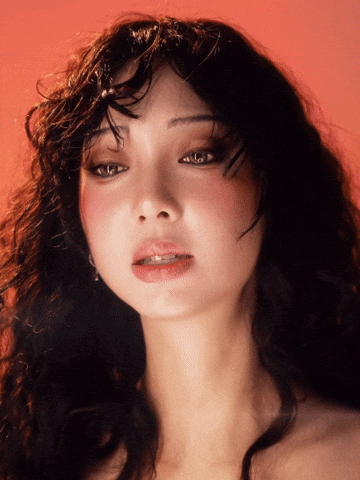 Beautiful Girl Flirting GIF