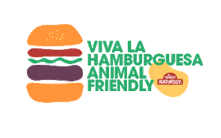 Vegan Burger Sticker by N&S Spain