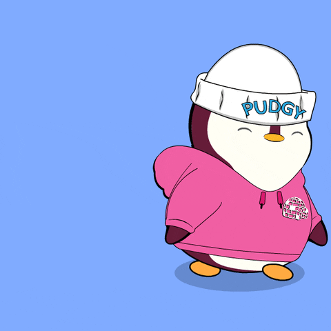 Moon Walk Dancing GIF by Pudgy Penguins