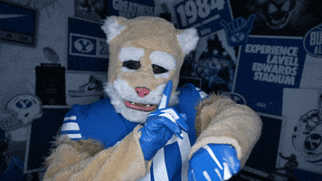 Game Time GIF by BYU Cougars