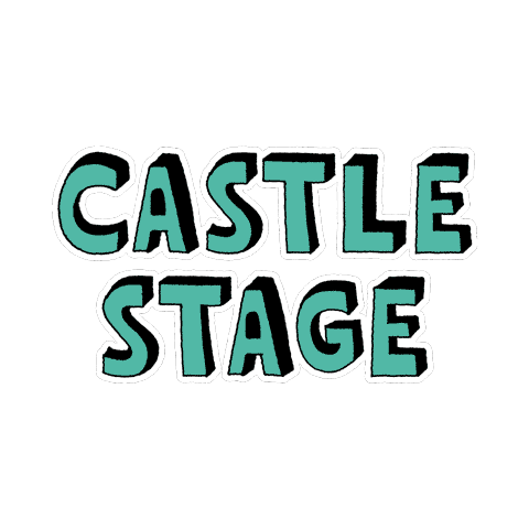 Castle Stage Sticker by Bestival