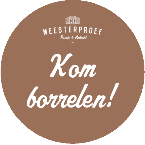 Sticker by De Meesterproef Nijmegen