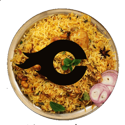 Charcoal Eats Sticker