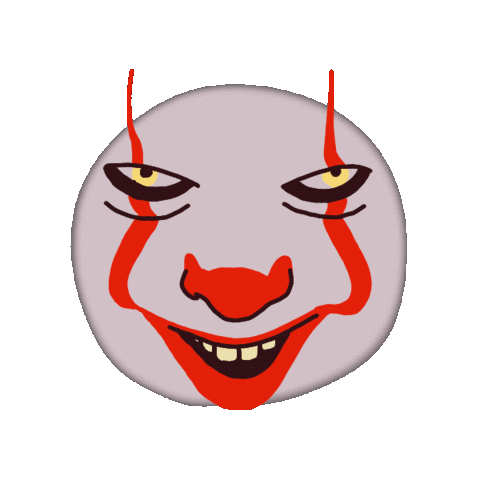 Stephen King Clown Sticker by Penguin México