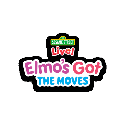 Elmo Abby Sticker by Round Room Live