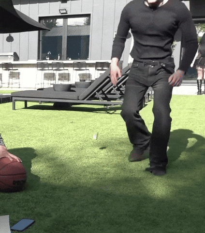 Bouncing Jump In GIF