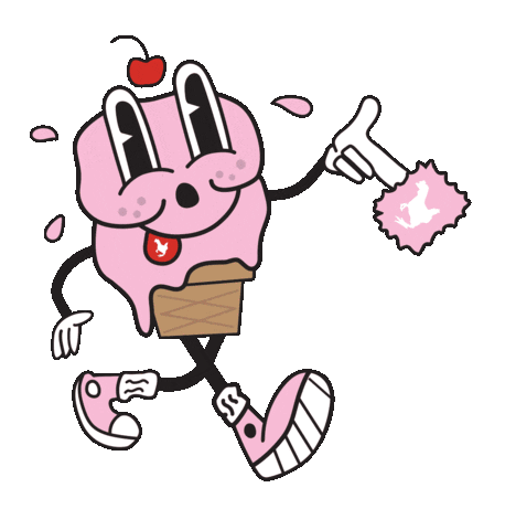 Happy Ice Cream Sticker by The Market IV