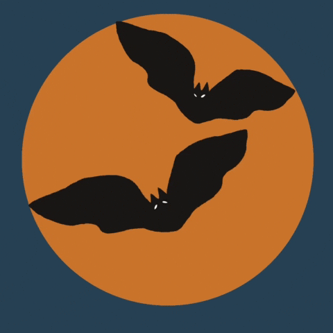 Halloween Moon GIF by My Doodles Atalier