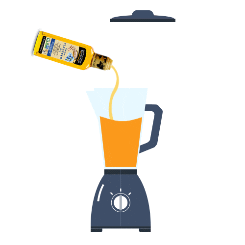 Smoothie Flax Sticker by International Collection