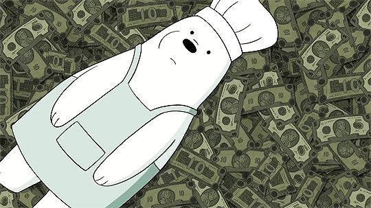 Rich We Bare Bears GIF