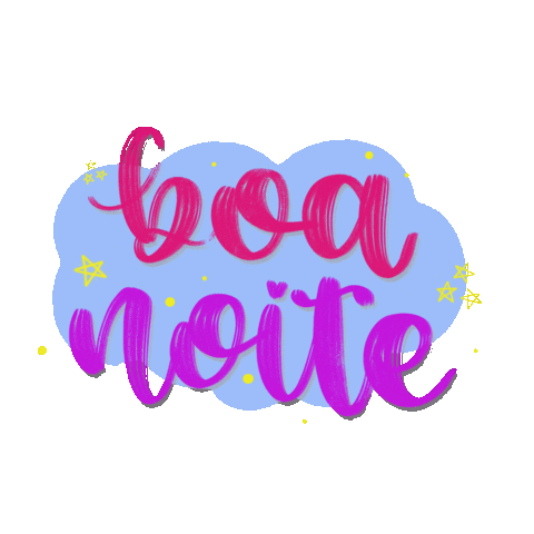 Good Night Stars Sticker