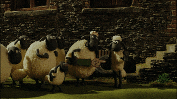 angry shaun the sheep GIF by Aardman Animations