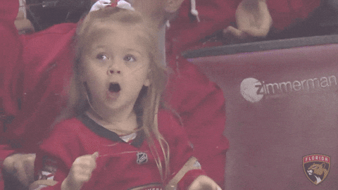 happy ice hockey GIF by Florida Panthers