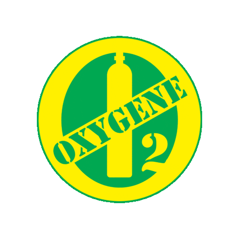 Oxygene Diving Sticker