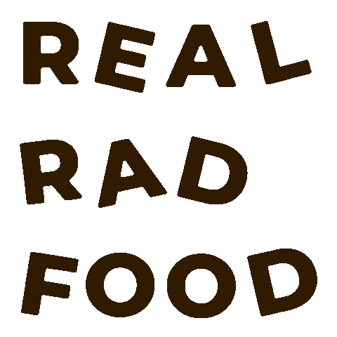 Real Rad Food Sticker