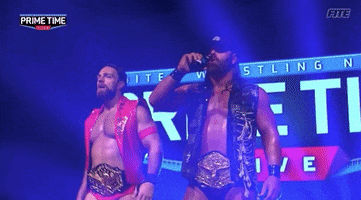 Tag Team Champions GIF by United Wrestling Network