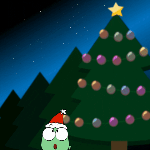 Christmas Snow GIF by Angel the Mudskipper