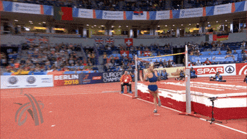 happy high jump GIF by European Athletics