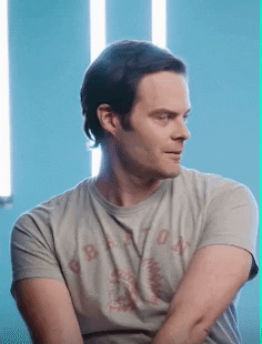 Bill Hader Interview GIF