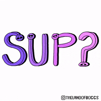 whats up words GIF by BuzzFeed Animation
